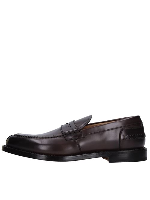 Leather loafers FABI | FU7740A APPALOOSAT.MORO